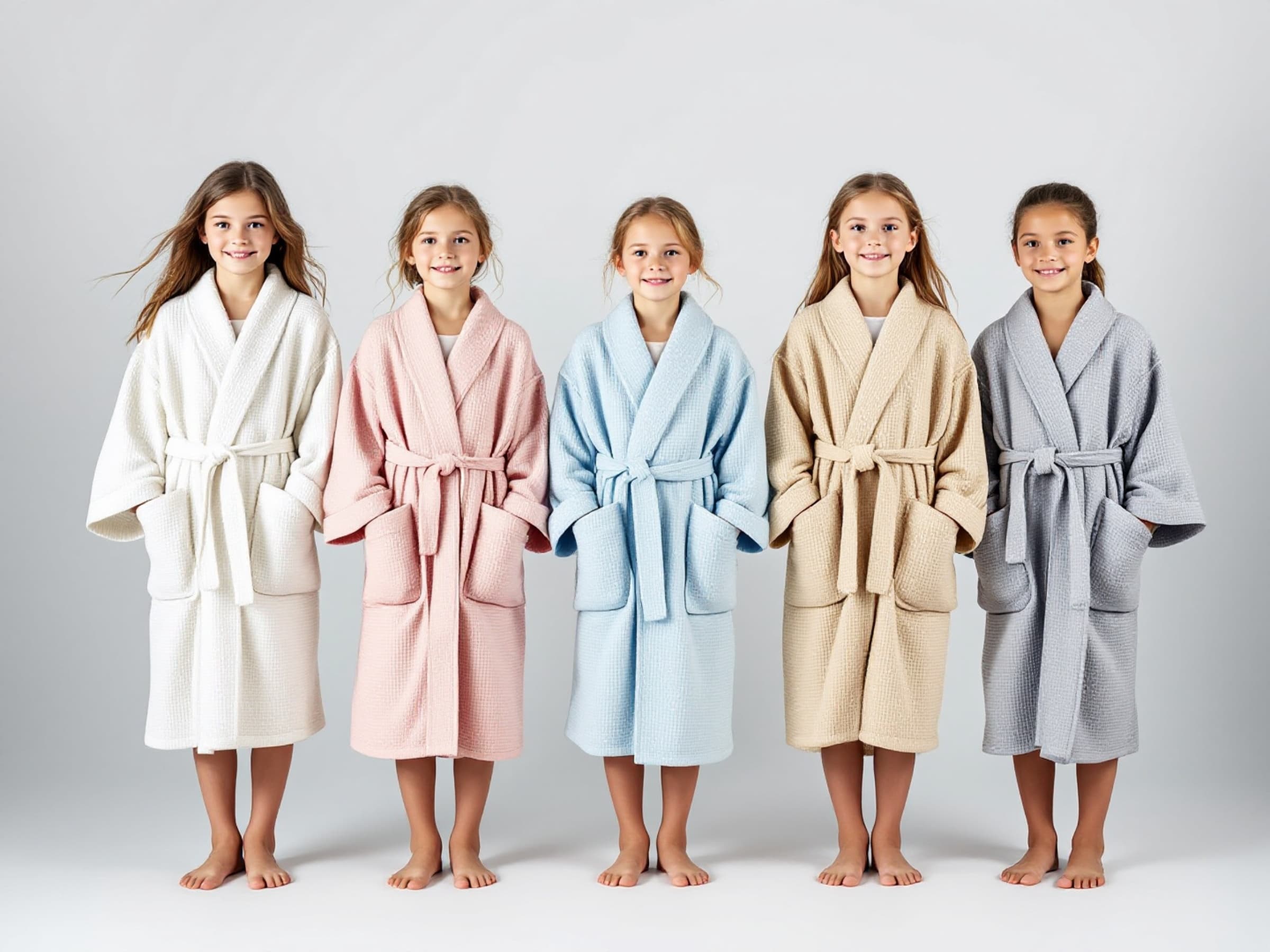 Bathrobe - Kids (Hooded / Kimono)
