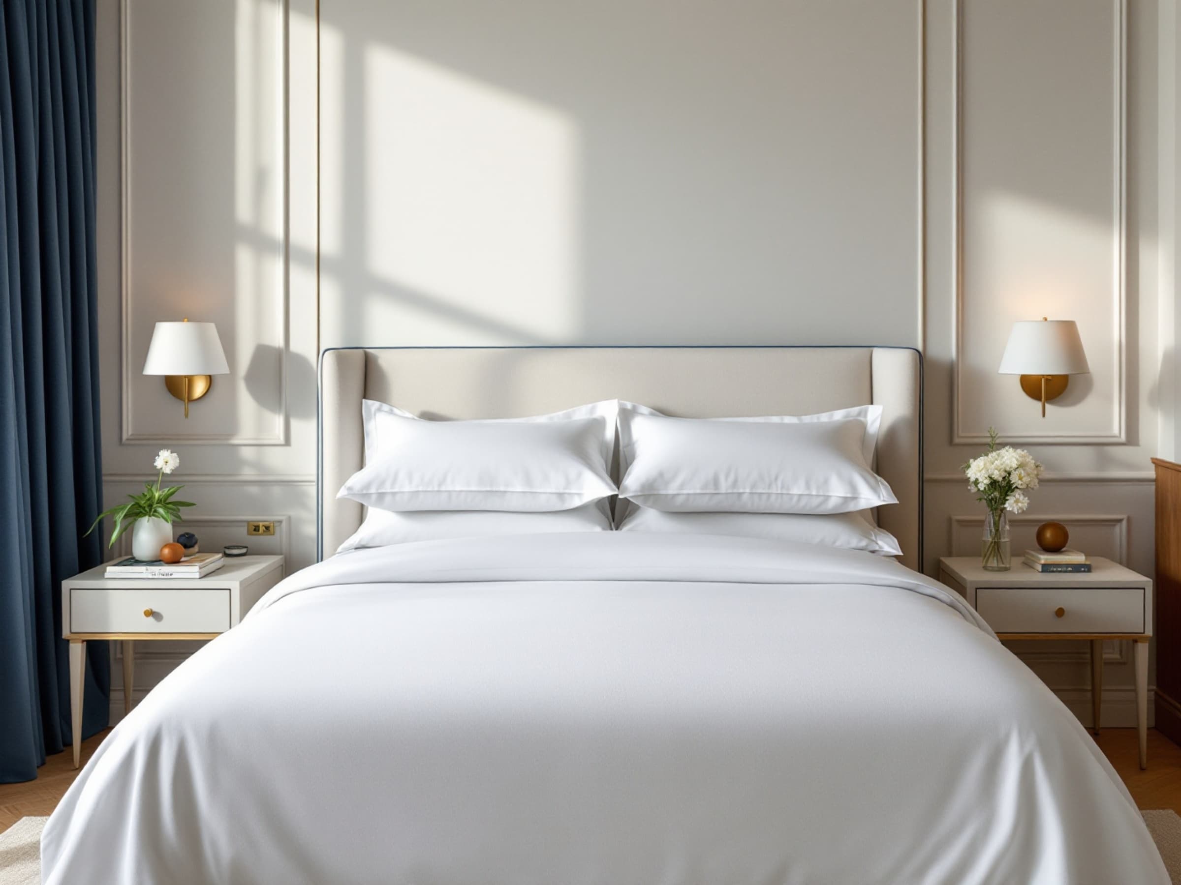 Hotel Bedsheet - Percale Plain