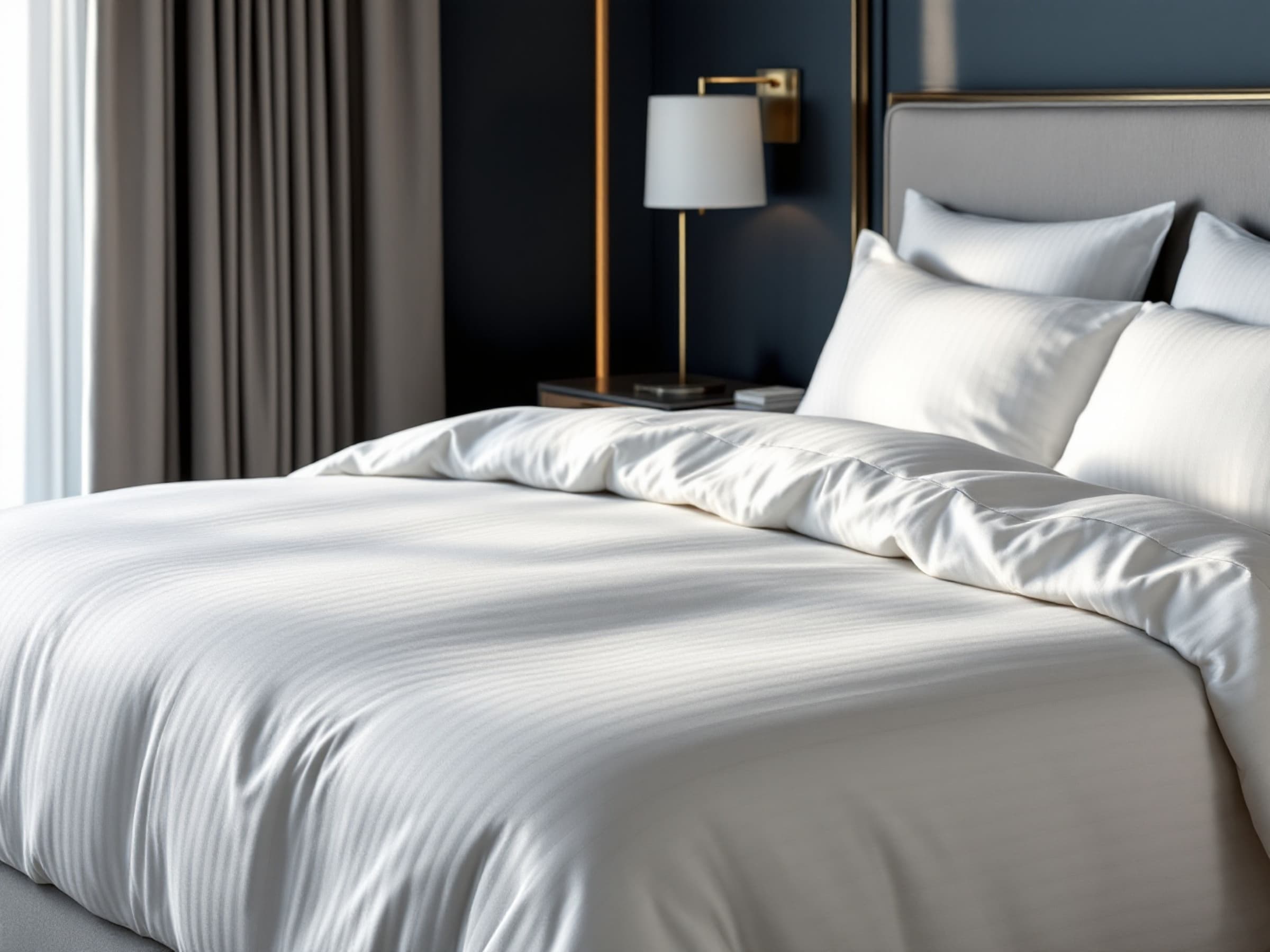 Quilt Cover - Plain / Stripe
